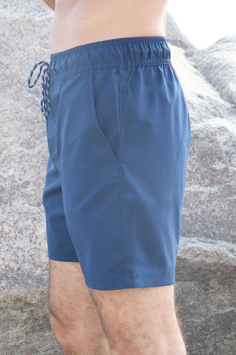 Men's Swimming Trunks Quick Dry  Stretch 17" Inch Outseam Swimming Shorts without Mesh
