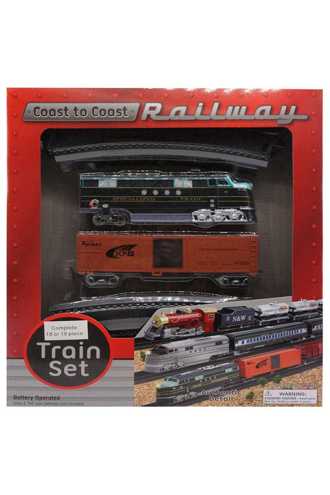 Railway Train Set Toy (Train Specialized, Sport First Kng) - Vacay Land 