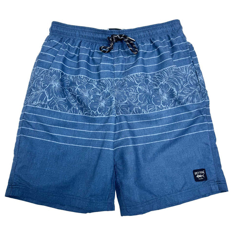 Men's Swim Trunks, Above the Knee, Shorts 9 Inch Long, Quick Dry, With Pockets