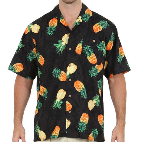 Men's Hawaiian Casual Short Sleeve Beach Surf Aloha Party Shirt