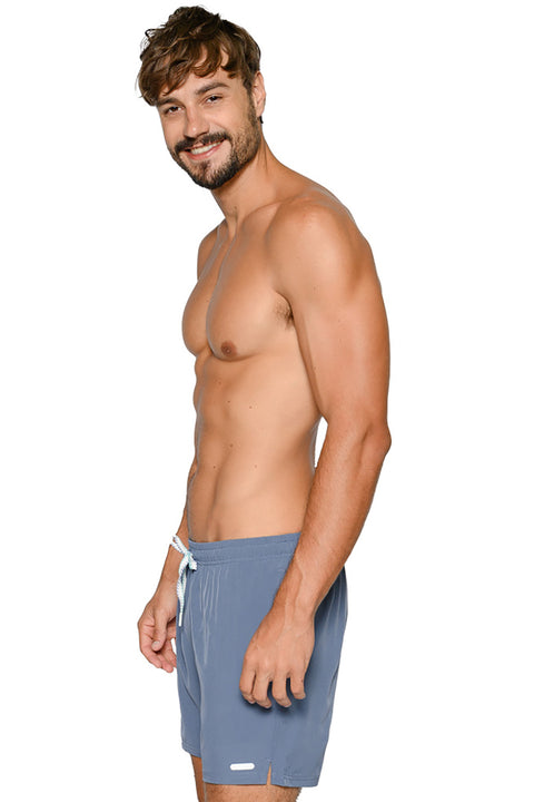 Men's Swimming Trunks with Compression Liner Quick Dry Swimwear