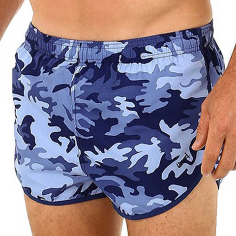 Men's Swim Trunks Nylon Boxer Shorts Running Shorts