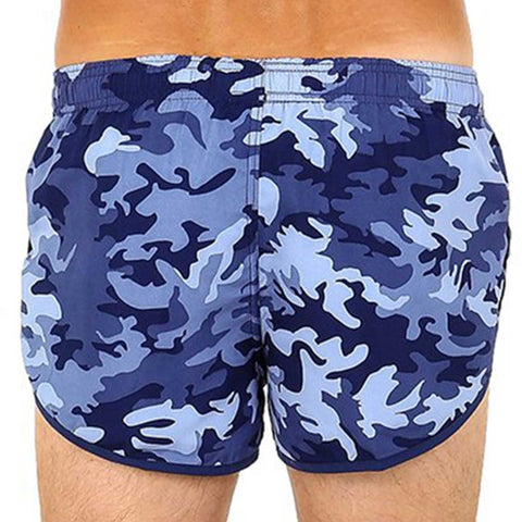 Men's Swim Trunks Nylon Boxer Shorts Running Shorts