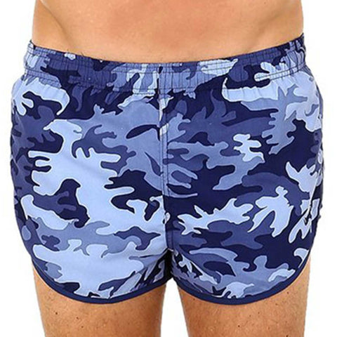 Men's Swim Trunks Nylon Boxer Shorts Running Shorts