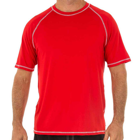 Men's Running Short Sleeve UPF 50+ Rash Guard Shirt