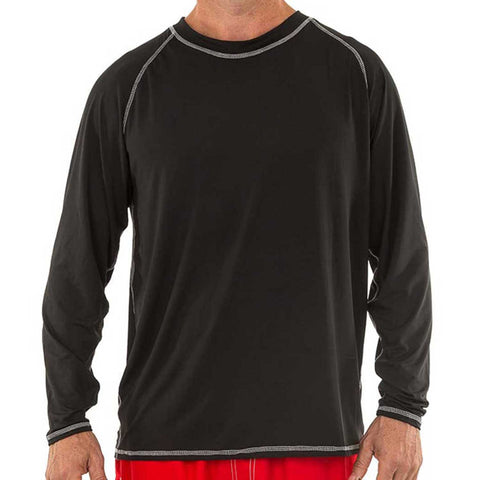 Men's Running Long Sleeve UPF 50+ Rash Guard Shirt