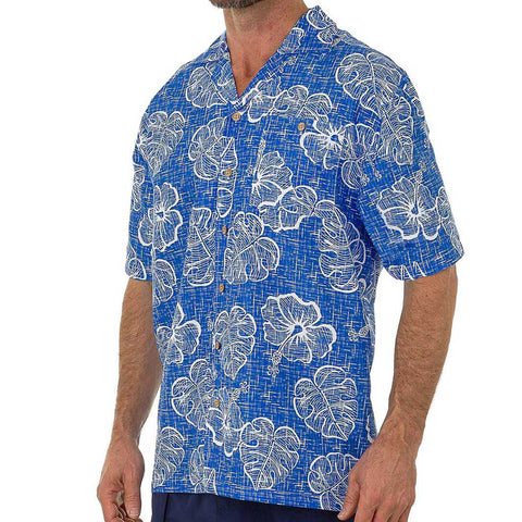 Men's Hawaiian Casual Short Sleeve Beach Surf Aloha Party Shirt