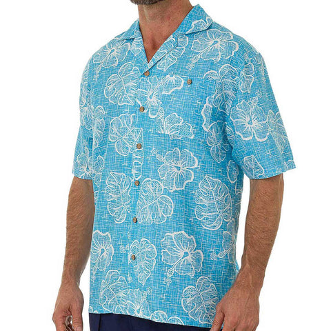 Men's Hawaiian Casual Short Sleeve Beach Surf Aloha Party Shirt