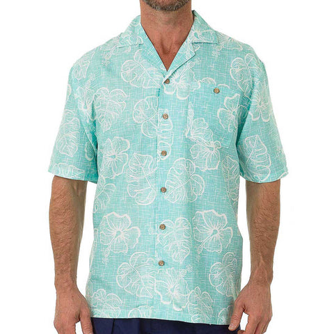 Men's Hawaiian Casual Short Sleeve Beach Surf Aloha Party Shirt