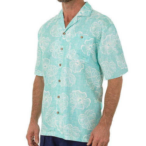 Men's Hawaiian Casual Short Sleeve Beach Surf Aloha Party Shirt