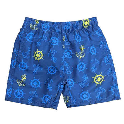 Kids Swim Shorts Nautical Print