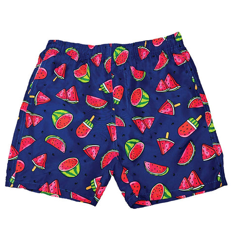 UZZI Kids Swim Shorts Fast Dry Fun Watermelon Print