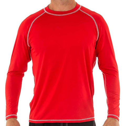 Men's Running Long Sleeve UPF 50+ Rash Guard Shirt