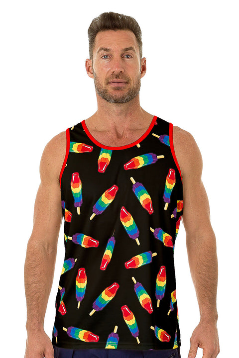 Men's Tank Top Sleeveless Shirt Fun Top