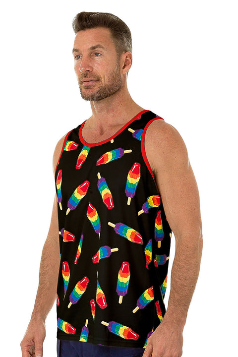 Men's Tank Top Sleeveless Shirt Fun Top