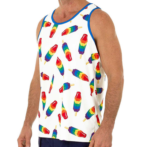 Men's Tank Top Sleeveless Shirt Fun Top