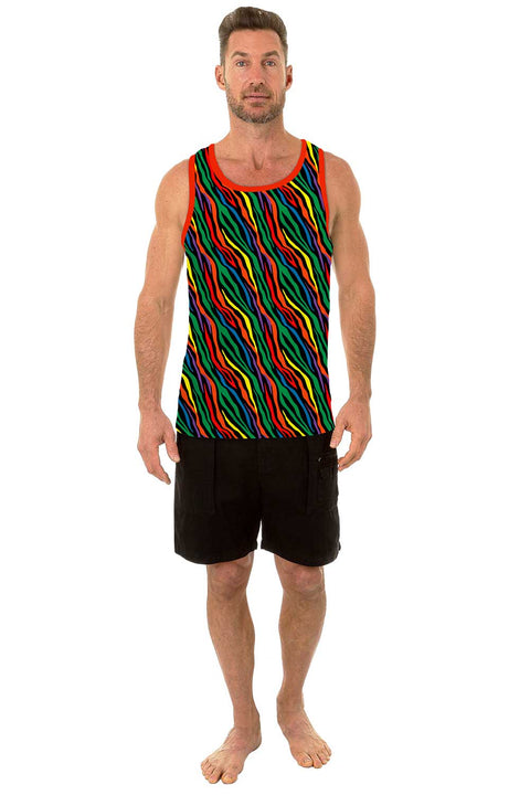 Men's Tank Top Sleeveless Shirt Fun Top