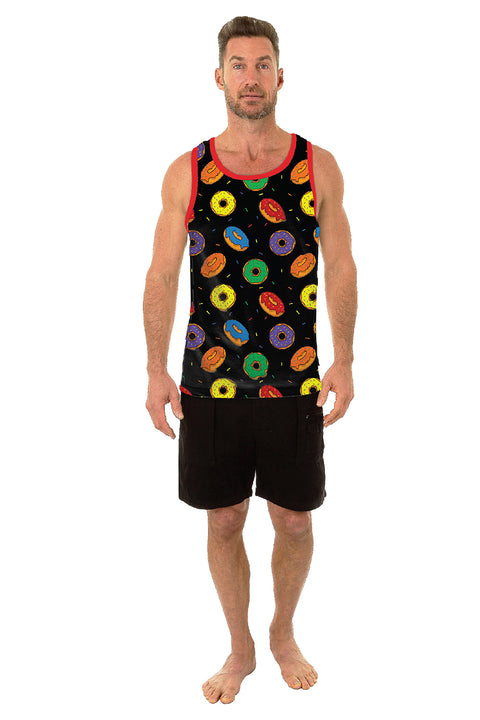 Men's Tank Top Sleeveless Shirt Fun Top