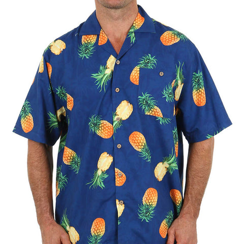 Men's Hawaiian Casual Short Sleeve Beach Surf Aloha Party Shirt