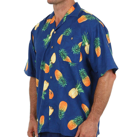 Men's Hawaiian Casual Short Sleeve Beach Surf Aloha Party Shirt