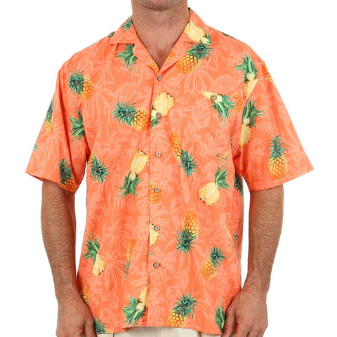 Men's Hawaiian Casual Short Sleeve Beach Surf Aloha Party Shirt