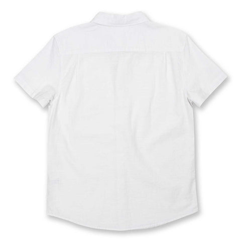 Men's Short Sleeve Cotton Casual Fit Button Down Shirt