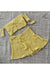 Crochet Two Piece Skirt Set Cover Up Beachwear