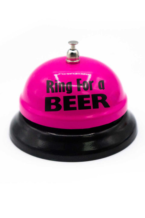 Novelty Desk Call Bell Ring for Fun Party "Bell Ring for a Beer"