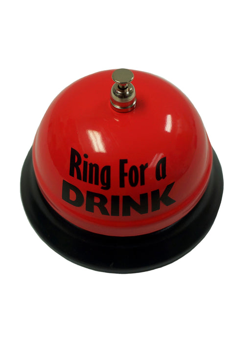 Novelty Desk Call Bell Ring for Fun Party "Ring for a Drink"