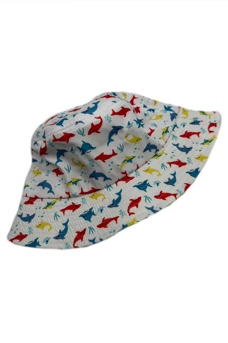 Kids Sun Hat Breathable Bucket Hat Summer Play Hat, Shark