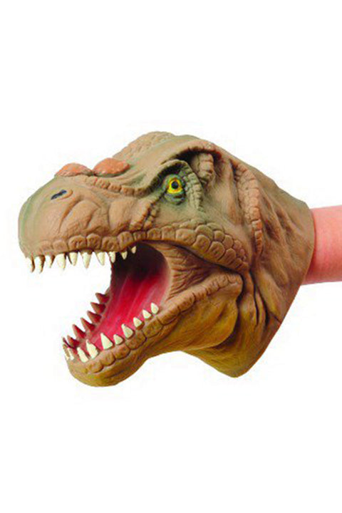 Rubber Dinosaur Hand Puppet Toy