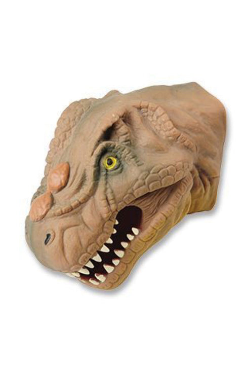 Rubber Dinosaur Hand Puppet Toy