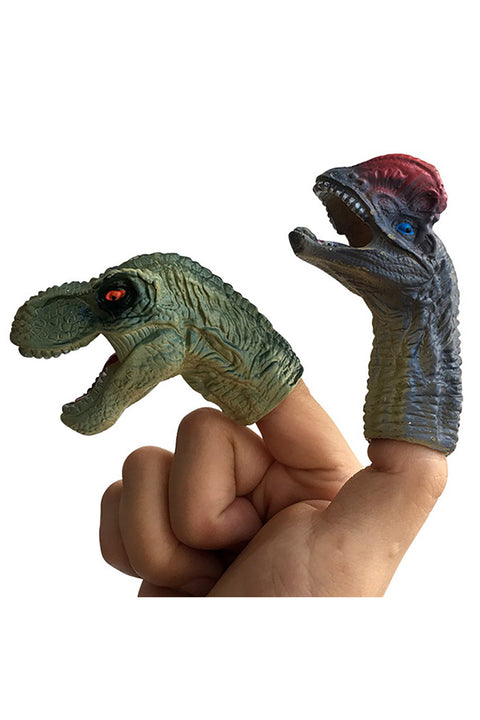 Finger Puppet Dinosaur, 5 Pieces Set