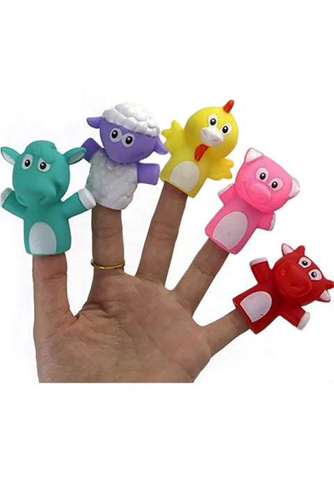 Finger Puppet Farm Animal Finger Puppet 5 Piece Set Animal Finger Puppets Toys