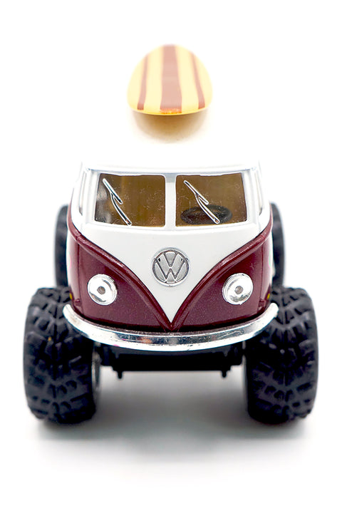 5" Fun Stuff Toy Cars Brown VW Bus, No Box, Diecast