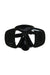 Adult Dive Gear Pro-Dive Series Silicone Black Mask 32ft