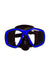 Adult Dive Gear Pro-Dive Series Silicone Blue/Black Mask 32ft