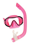 Kids Pink Snorkel Set Snorkeling Gear - Vacay Land 