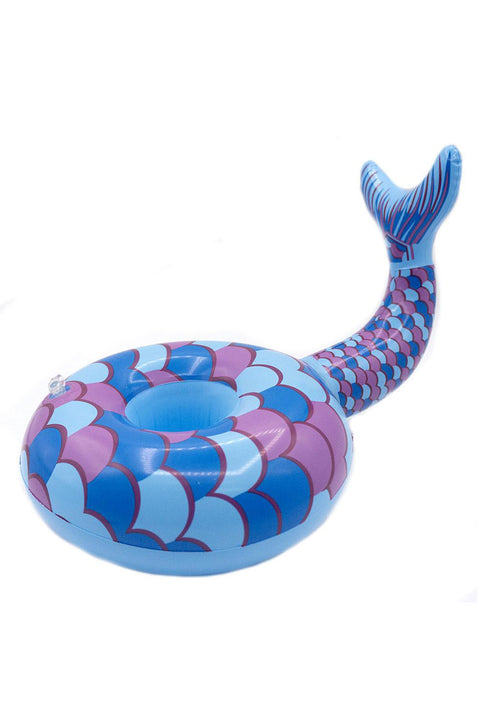 Floating Drink Holder for Pool Parties, For Cup 15-20 oz, Mermaid Tail