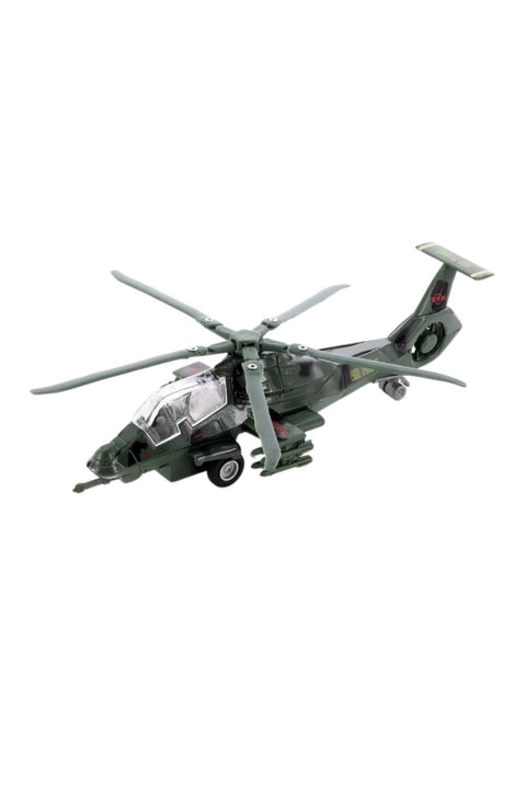Green Stealth Copter 8" with Light & Sound