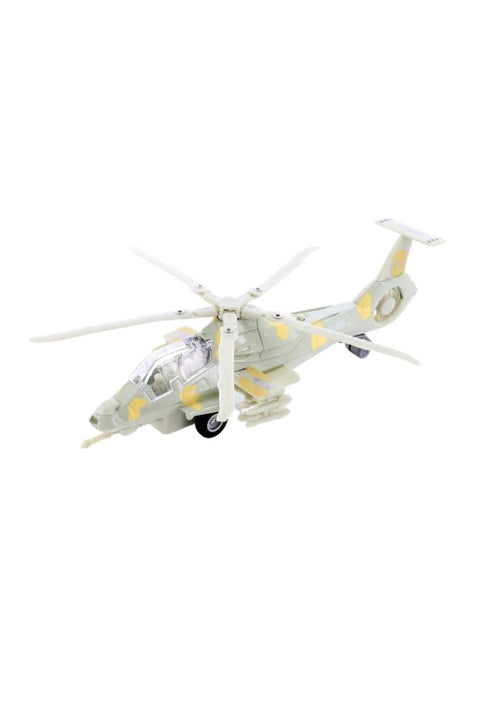 White Stealth Copter 8" with Light & Sound