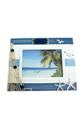 Strip With Star Wood Picture Frame 7"x 5" - Vacay Land 