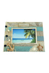 Anchor & Turtle Rustic Wood Picture Frame 6"x 4" - Vacay Land 
