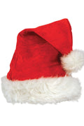 Santa Hat Plush Xmas Holiday, Hat For Party Supplies