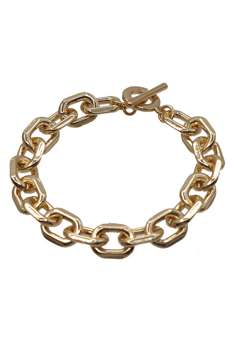 Women's Gold Link Chain Bracelet