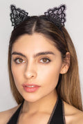 Meow! Lace Cat Ears Headbands Hair Accessories, Set of 2 - Vacay Land 