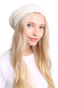 Women's Solid Color Ribbed Beret Hat - Vacay Land 