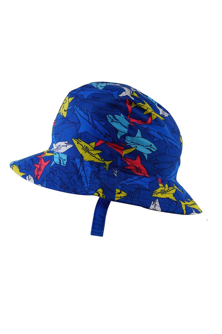 Kids UPF 50+ Sun Hat Breathable Blue Bucket Hat