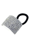Large Rhinestone Ponytail Holders With Sparkling Crystals - Vacay Land 