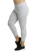 Women's Cotton Capri Leggings Plus Size, Gray